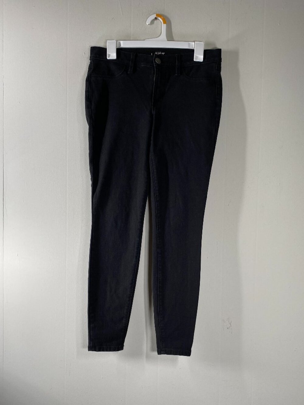 Ann Taylor LOFT Denim Jeans Women's 28 Mid Rise Black Casual Pants
